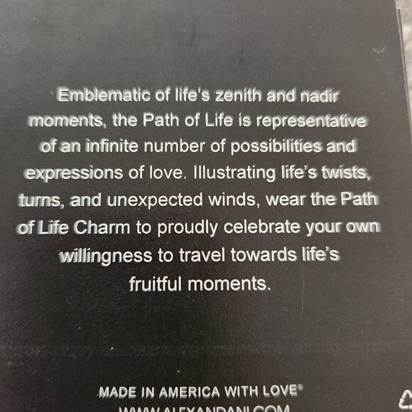 Alex and Ani Bangle Bracelet Path of Life Gold Finish New - Picture 2 of 3